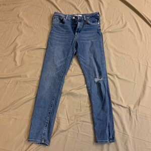 Zara Distressed Skinny Jeans